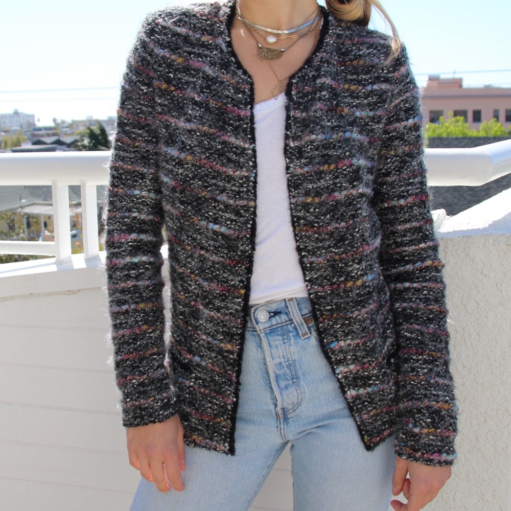 Isabel Marant Etoile Multicolor Bouclé Blazer